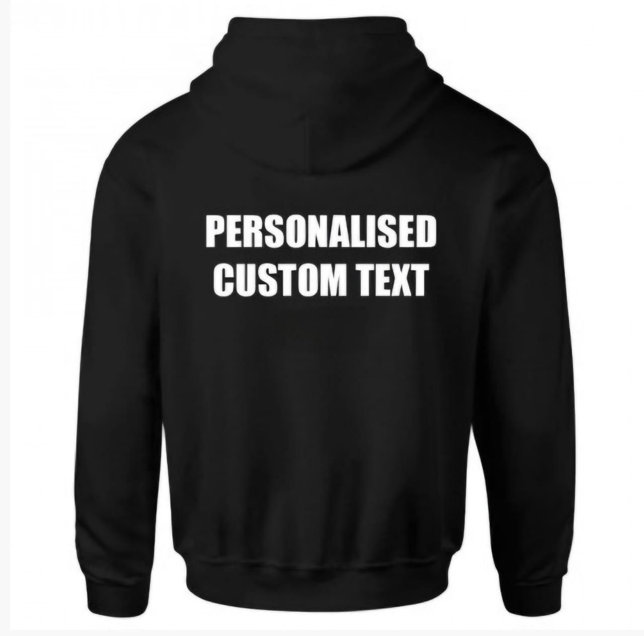 Personalized Black Hoodie